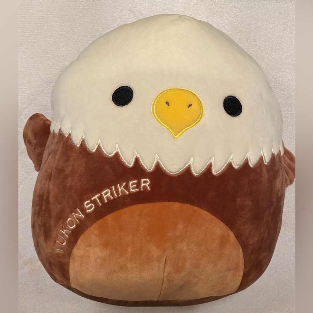 12" Yukon Striker Eagle Bird Squishmallow